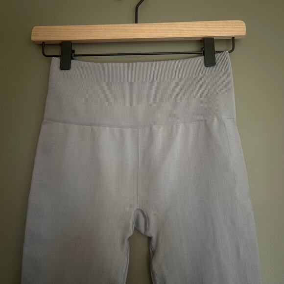 Lululemon Flow & Go Crop Battleship Grey Sz 6 High Waisted Leggings Gym Workout - Picture 7 of 16